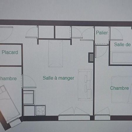 Spacieux Appartement T2 & Cabine Лез-Англь Экстерьер фото